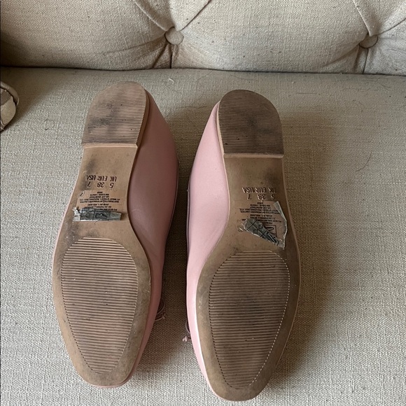 Primark Light Pink Loafers with Bow Accent - Picture 3 of 3